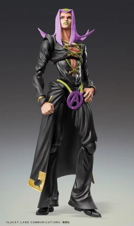 JoJo's Bizarre Adventure: Golden Wind Super Action Statue Leone Abbacchio (Black Ver.)