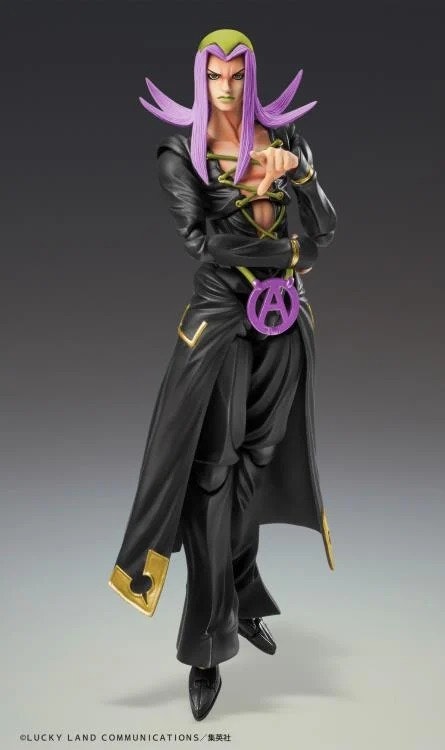 JoJo's Bizarre Adventure: Golden Wind Super Action Statue Leone Abbacchio (Black Ver.)