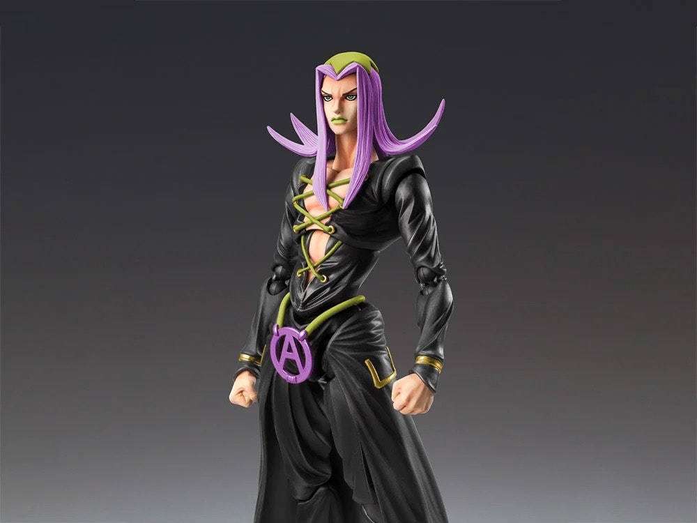 JoJo's Bizarre Adventure: Golden Wind Super Action Statue Leone Abbacchio (Black Ver.)