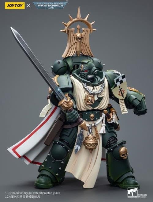 Warhammer 40k Dark Angels Master with Power Fist 1/18 Scale Action Figure
