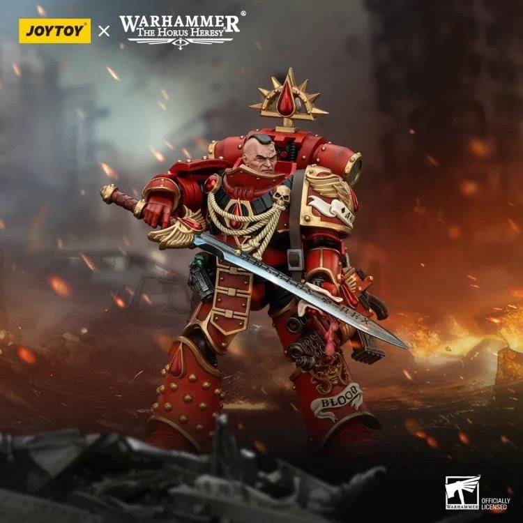 Warhammer: The Horus Heresy Blood Angels Raldoron, First Captain of the Blood Angels 1/18 Scale Action Figure