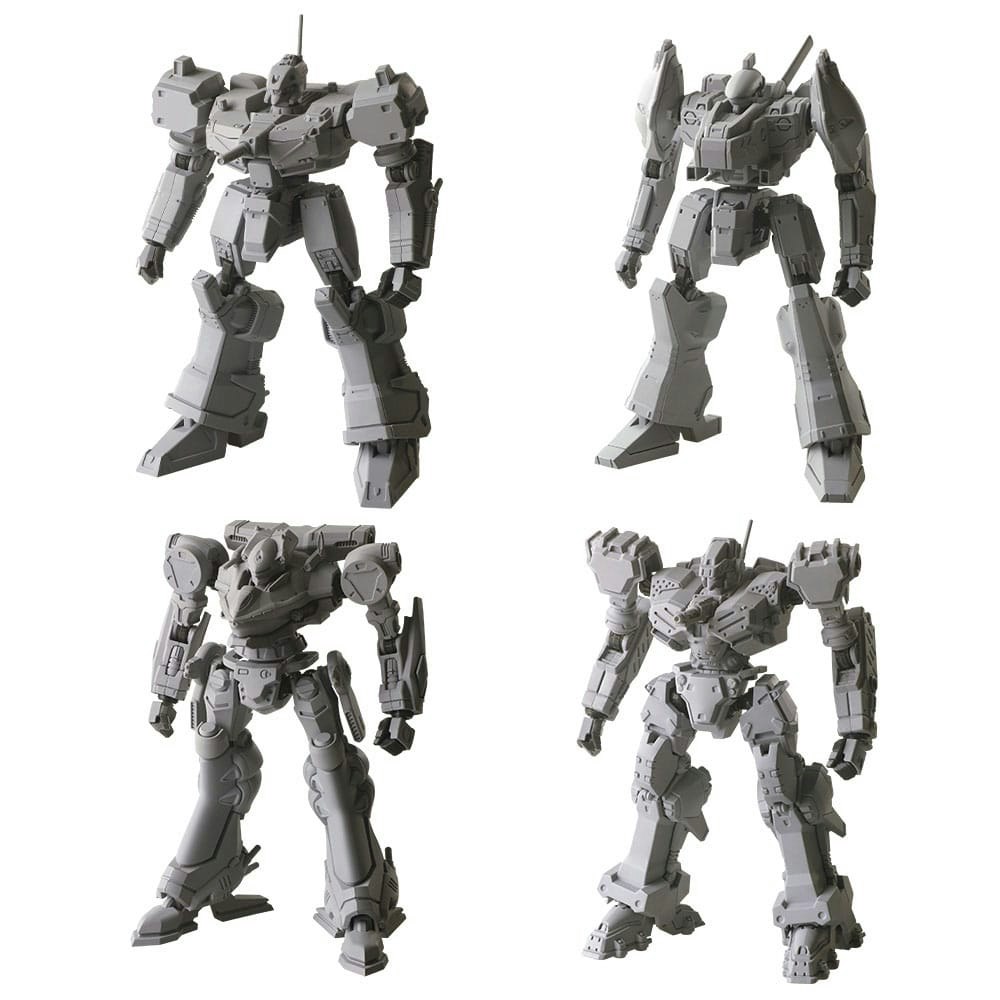 Armored Core Structure Arts Set Model Kits