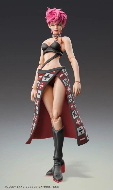 JoJo's Bizarre Adventure: Golden Wind Super Action Statue Trish Una (Black Ver.) Action Figure