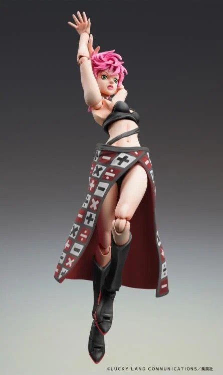 JoJo's Bizarre Adventure: Golden Wind Super Action Statue Trish Una (Black Ver.) Action Figure