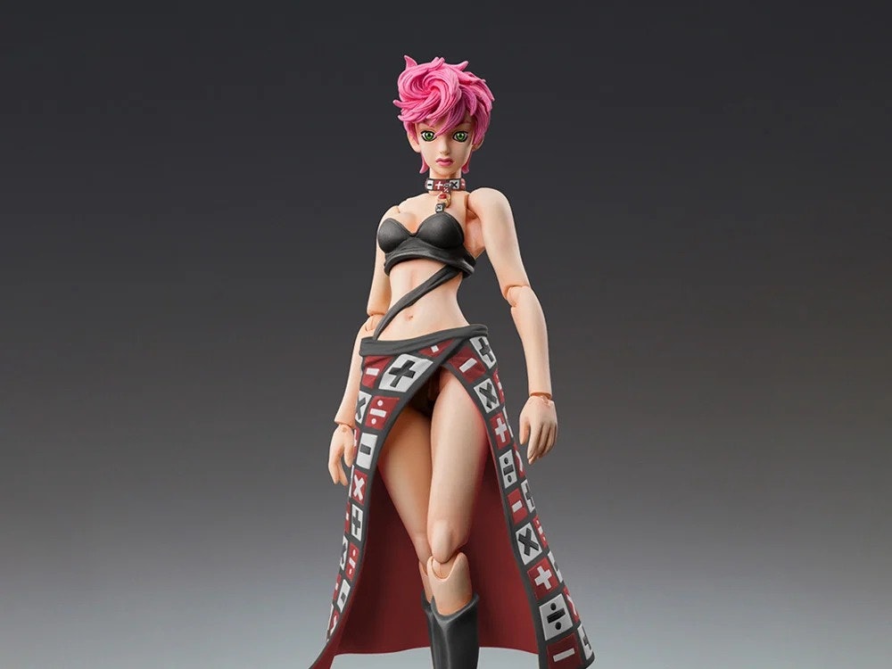 JoJo's Bizarre Adventure: Golden Wind Super Action Statue Trish Una (Black Ver.) Action Figure