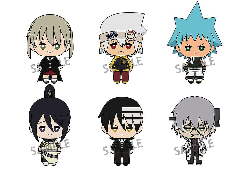 Soul Eater Nyokinto Mascot Box of 6 Random Figures