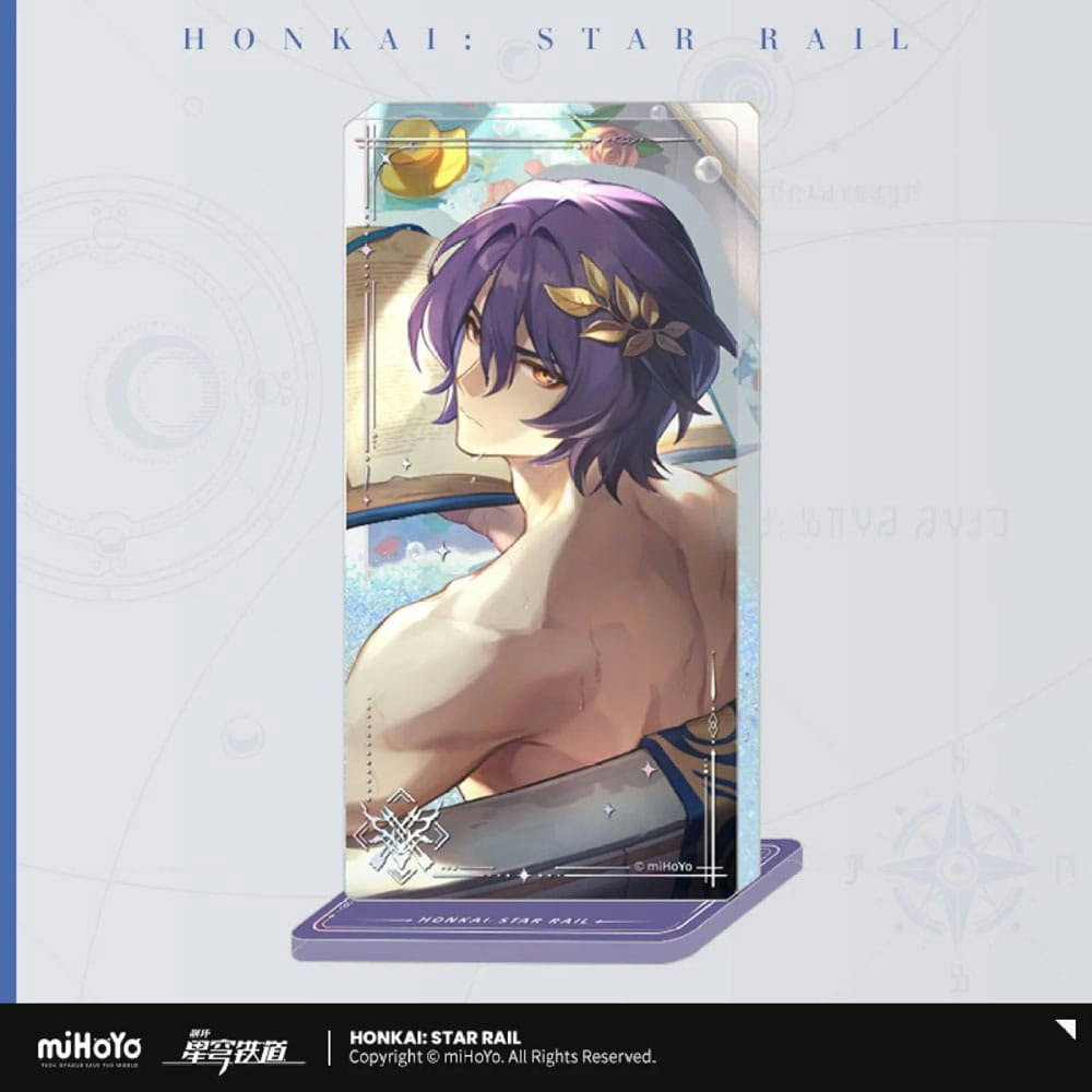 Honkai: Star Rail Light Cone Acrylic Ornament with Glitter: Dr. Ratio Baptism of Pure Thought