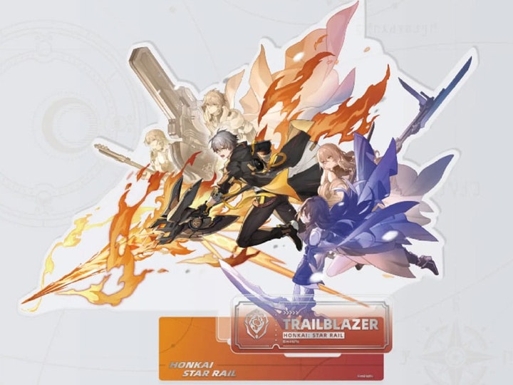 Honkai: Star Rail Path of the Abundance Series Acrylic Stand Trailblazer Male
