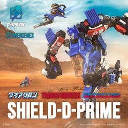 Transformers x Zoids X Diaclone Synergenex Series Shield-D-Prime Action Figure