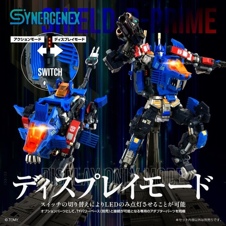 Transformers x Zoids X Diaclone Synergenex Series Shield-D-Prime Action Figure