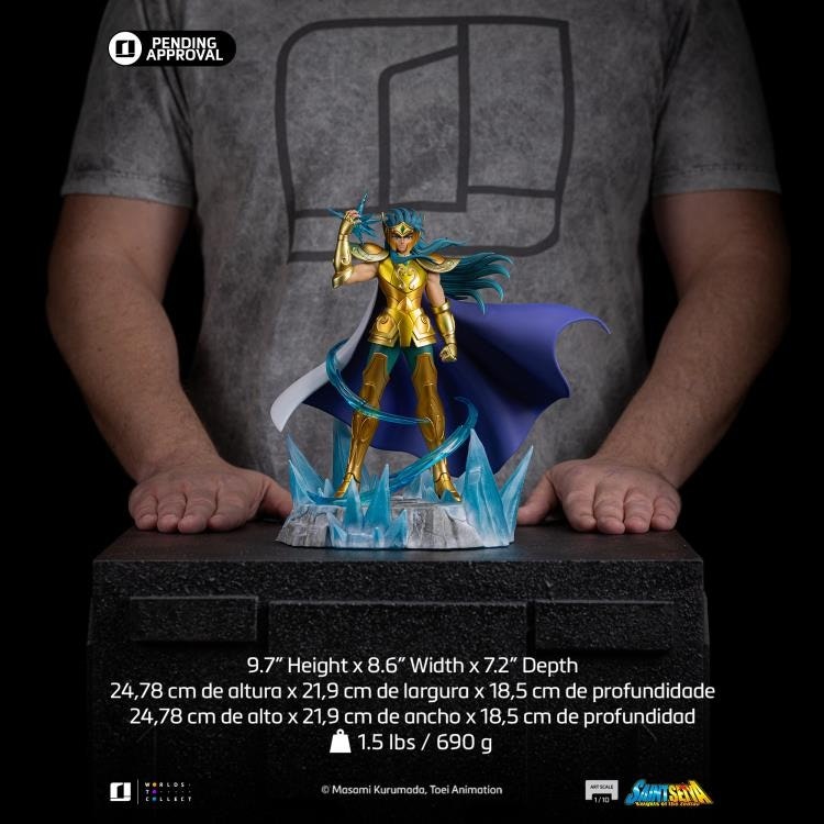 Saint Seiya Aquarius Camus 1/10 Art Scale Statue