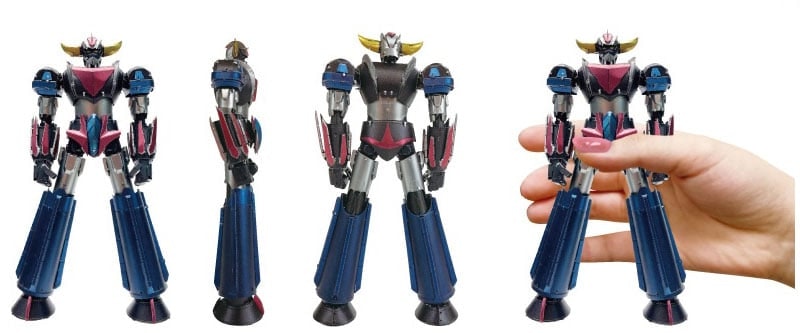 Grendizer U Metallic Nano Puzzle Grendizer Model Kit