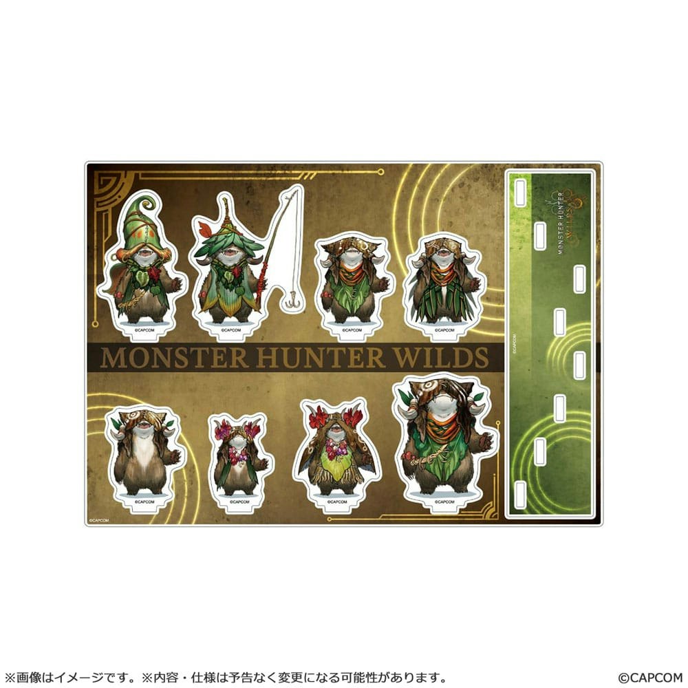 Monster Hunter Wilds Acrylic Stand Chomber Set