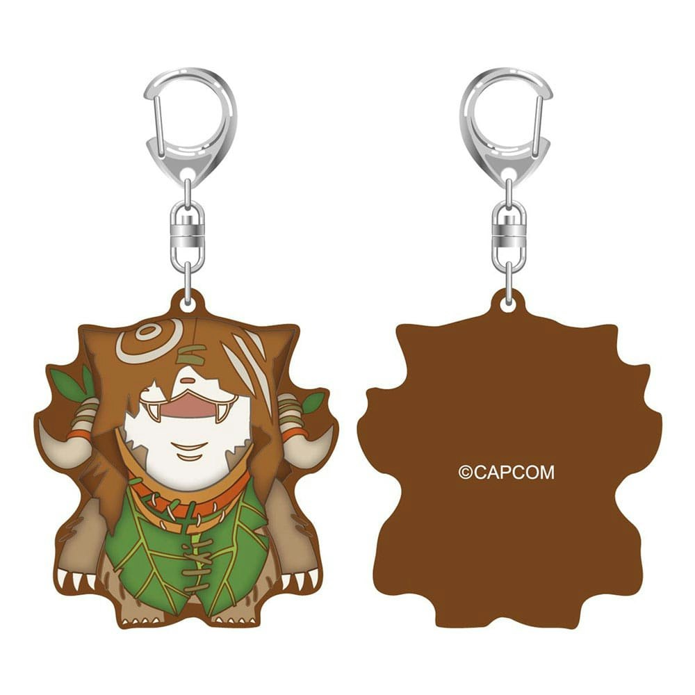 Monster Hunter Wilds Rubber Keychain Wudwud