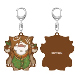 Monster Hunter Wilds Rubber Keychain Wudwud