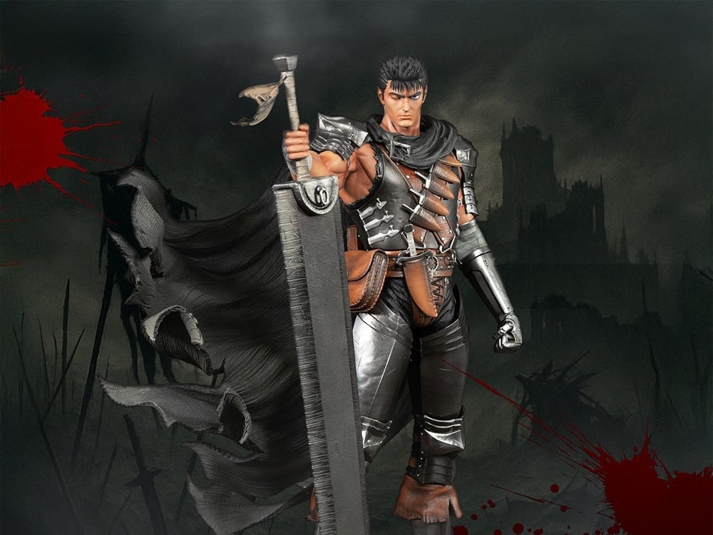 Berserk Akihabara Legend Figure Guts (Ver. 2) 1/8 Scale Figure