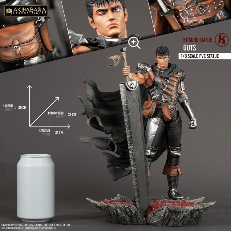 Berserk Akihabara Legend Figure Guts (Ver. 2) 1/8 Scale Figure