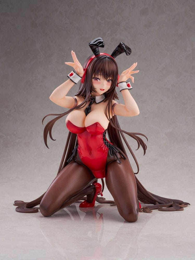 (18+) Yuuhi Kurohime (Bunny Suit Ver.) 1/6 Scale Figure