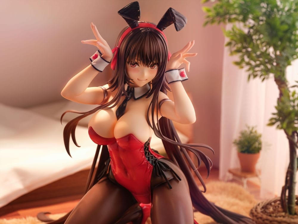 (18+) Yuuhi Kurohime (Bunny Suit Ver.) 1/6 Scale Figure