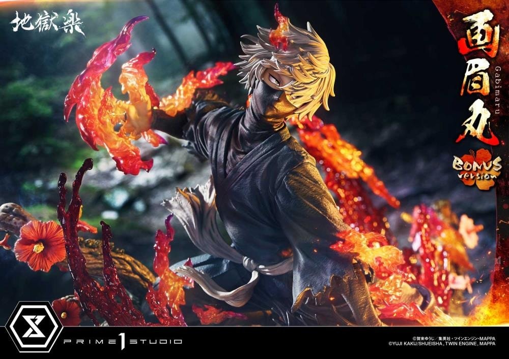 Hell's Paradise: Jigokuraku Ultimate Premium Masterline Gabimaru 1/4 Scale Limited Edition Statue (With Bonus)