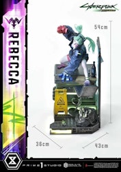 Cyberpunk: Edgerunners Real Elite Masterline Rebecca 1/4 Scale Statue