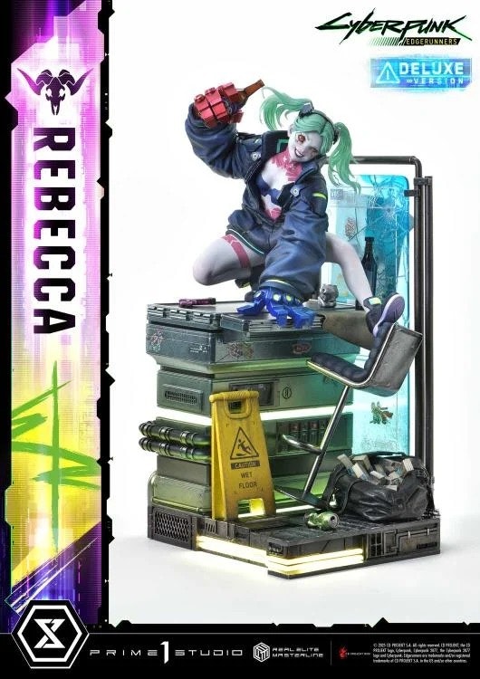 Cyberpunk: Edgerunners Real Elite Masterline Rebecca (Deluxe Ver.) 1/4 Scale Statue