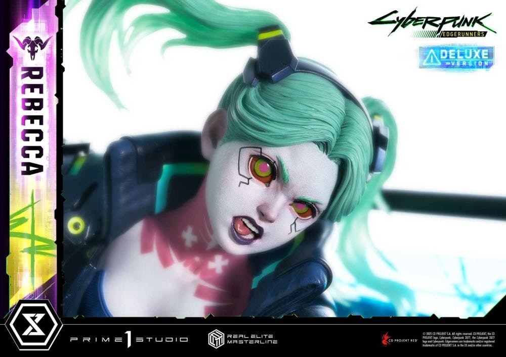 Cyberpunk: Edgerunners Real Elite Masterline Rebecca (Deluxe Ver.) 1/4 Scale Statue