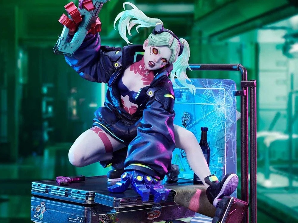Cyberpunk: Edgerunners Real Elite Masterline Rebecca (Deluxe Ver.) 1/4 Scale Statue