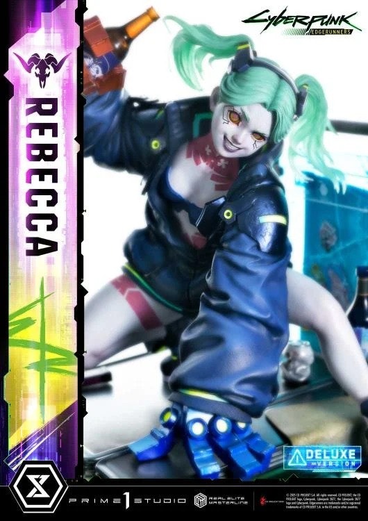 Cyberpunk: Edgerunners Real Elite Masterline Rebecca (Deluxe Ver.) 1/4 Scale Statue