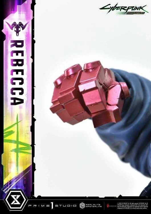 Cyberpunk: Edgerunners Real Elite Masterline Rebecca (Deluxe Ver.) 1/4 Scale Statue