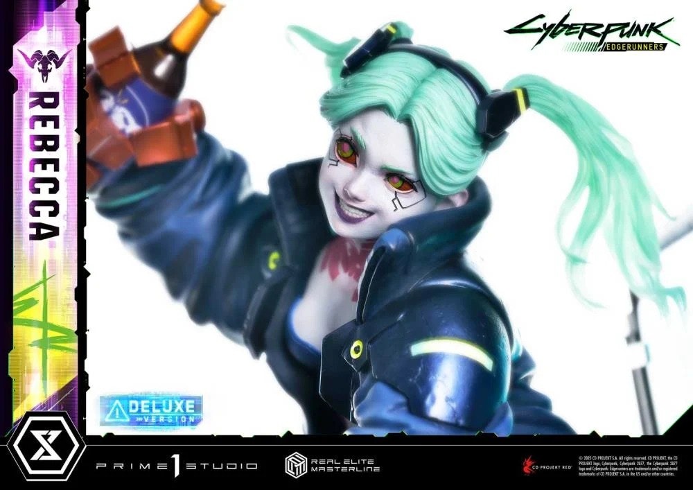 Cyberpunk: Edgerunners Real Elite Masterline Rebecca (Deluxe Ver.) 1/4 Scale Statue