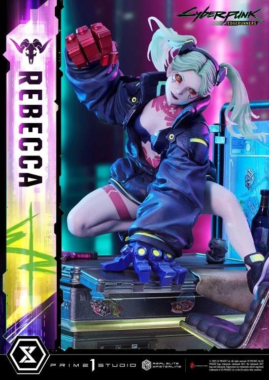 Cyberpunk: Edgerunners Real Elite Masterline Rebecca (Deluxe Ver.) 1/4 Scale Statue
