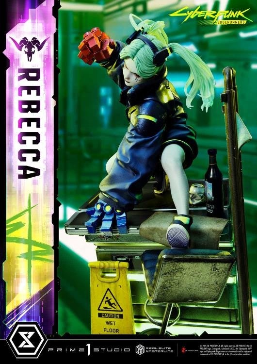 Cyberpunk: Edgerunners Real Elite Masterline Rebecca (Deluxe Ver.) 1/4 Scale Statue