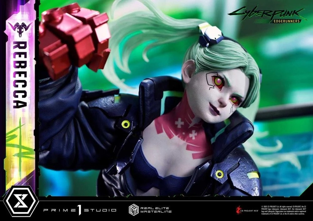 Cyberpunk: Edgerunners Real Elite Masterline Rebecca (Deluxe Ver.) 1/4 Scale Statue