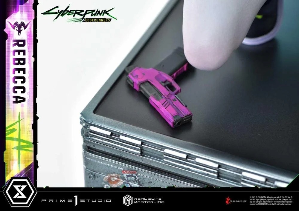 Cyberpunk: Edgerunners Real Elite Masterline Rebecca (Deluxe Ver.) 1/4 Scale Statue