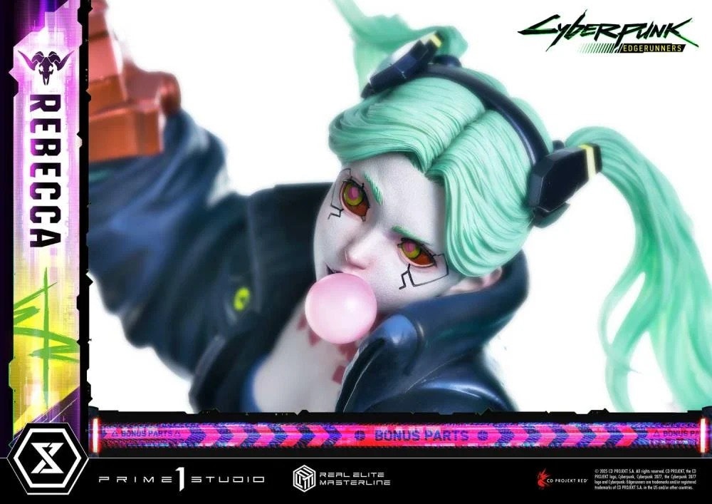 Cyberpunk: Edgerunners Real Elite Masterline Rebecca (Deluxe Ver.) 1/4 Scale Limited Edition Statue (With Bonus)