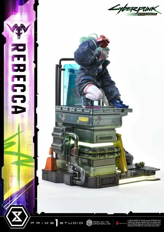 Cyberpunk: Edgerunners Real Elite Masterline Rebecca (Deluxe Ver.) 1/4 Scale Limited Edition Statue (With Bonus)