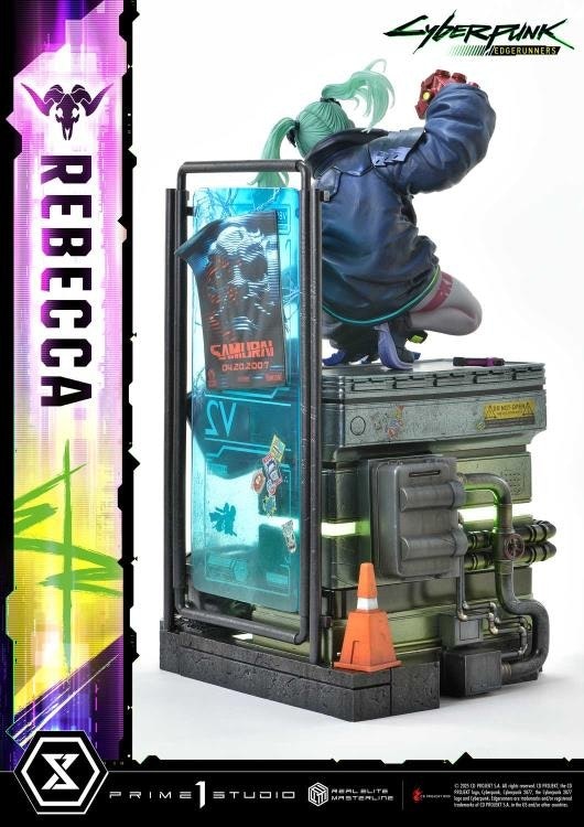Cyberpunk: Edgerunners Real Elite Masterline Rebecca (Deluxe Ver.) 1/4 Scale Limited Edition Statue (With Bonus)