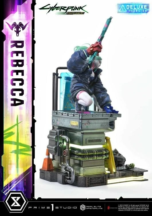 Cyberpunk: Edgerunners Real Elite Masterline Rebecca (Deluxe Ver.) 1/4 Scale Limited Edition Statue (With Bonus)