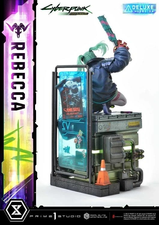 Cyberpunk: Edgerunners Real Elite Masterline Rebecca (Deluxe Ver.) 1/4 Scale Limited Edition Statue (With Bonus)