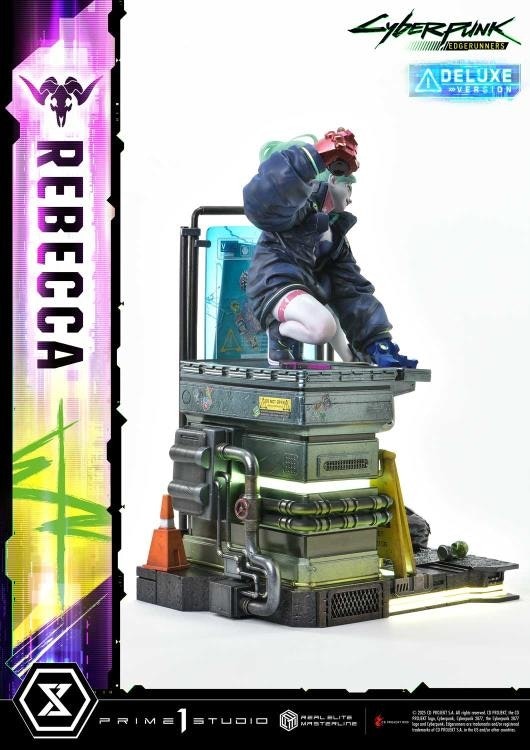 Cyberpunk: Edgerunners Real Elite Masterline Rebecca (Deluxe Ver.) 1/4 Scale Limited Edition Statue (With Bonus)