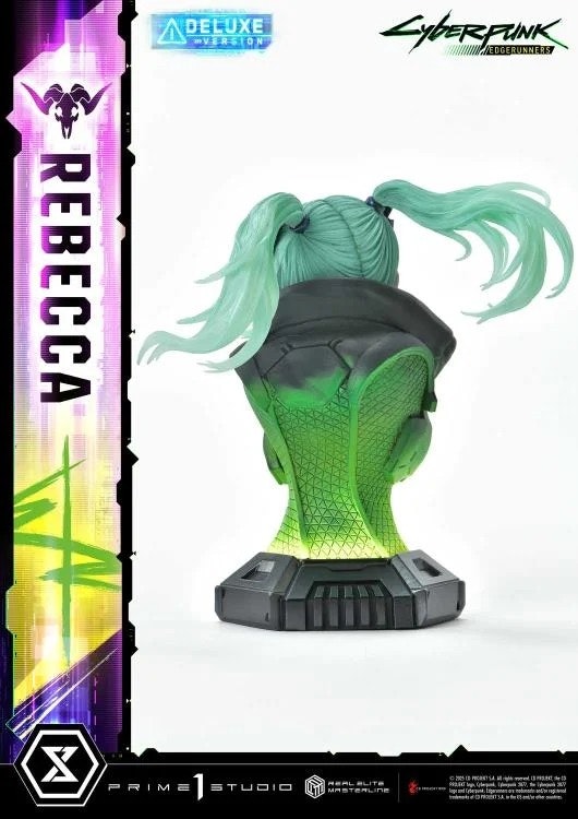 Cyberpunk: Edgerunners Real Elite Masterline Rebecca (Deluxe Ver.) 1/4 Scale Limited Edition Statue (With Bonus)
