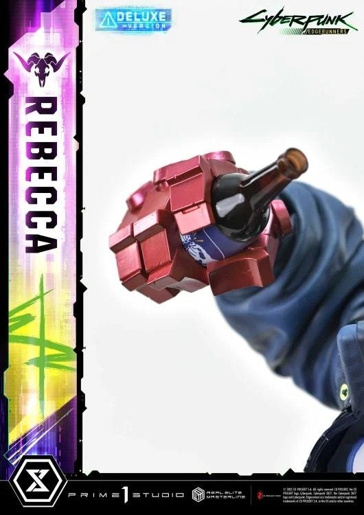 Cyberpunk: Edgerunners Real Elite Masterline Rebecca (Deluxe Ver.) 1/4 Scale Limited Edition Statue (With Bonus)
