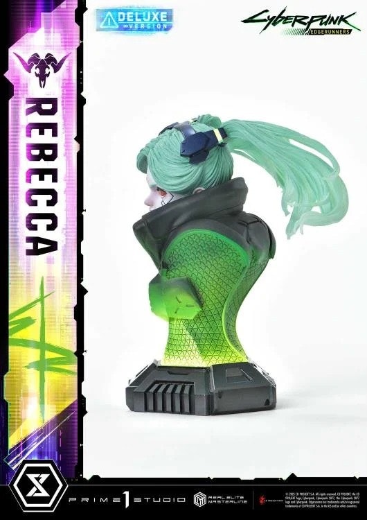 Cyberpunk: Edgerunners Real Elite Masterline Rebecca (Deluxe Ver.) 1/4 Scale Limited Edition Statue (With Bonus)