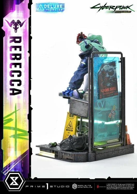 Cyberpunk: Edgerunners Real Elite Masterline Rebecca (Deluxe Ver.) 1/4 Scale Limited Edition Statue (With Bonus)