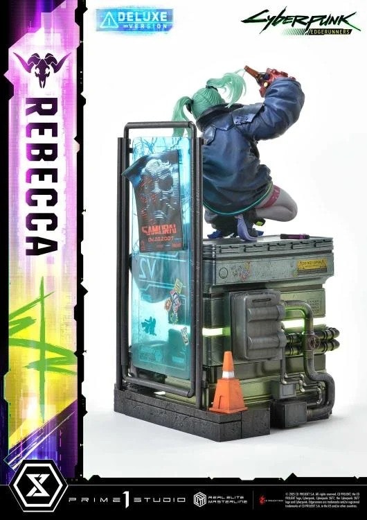 Cyberpunk: Edgerunners Real Elite Masterline Rebecca (Deluxe Ver.) 1/4 Scale Limited Edition Statue (With Bonus)