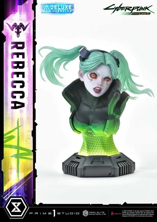 Cyberpunk: Edgerunners Real Elite Masterline Rebecca (Deluxe Ver.) 1/4 Scale Limited Edition Statue (With Bonus)