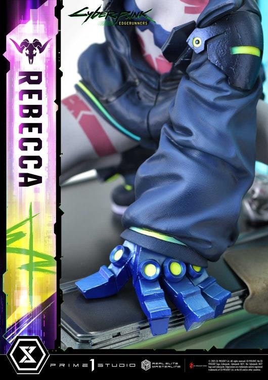 Cyberpunk: Edgerunners Real Elite Masterline Rebecca (Deluxe Ver.) 1/4 Scale Limited Edition Statue (With Bonus)