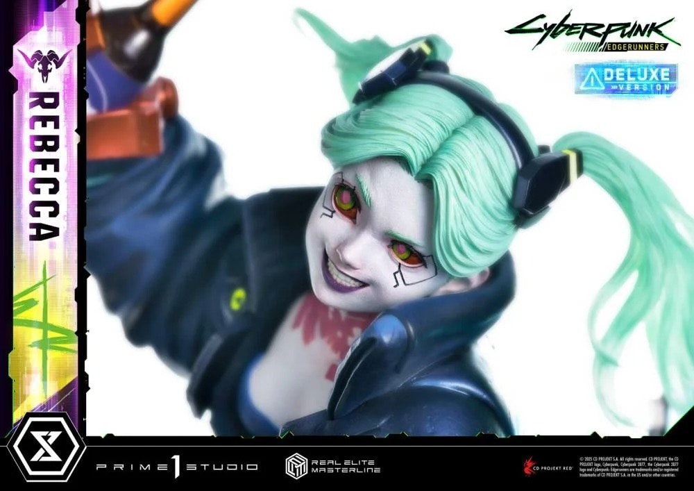 Cyberpunk: Edgerunners Real Elite Masterline Rebecca (Deluxe Ver.) 1/4 Scale Limited Edition Statue (With Bonus)