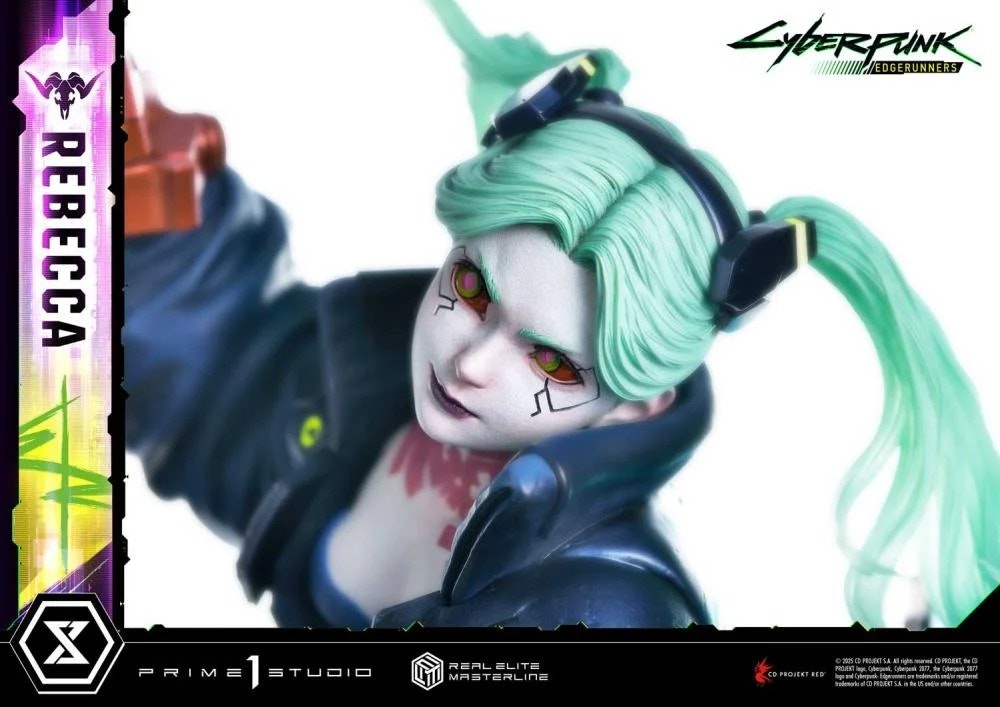 Cyberpunk: Edgerunners Real Elite Masterline Rebecca (Deluxe Ver.) 1/4 Scale Limited Edition Statue (With Bonus)